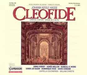 Couverture du produit · Cleofide (Opera In 3 Acts)