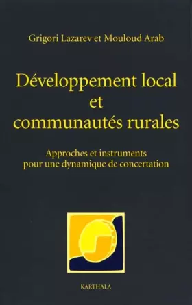 Couverture du produit · Développement local et communautés rurales