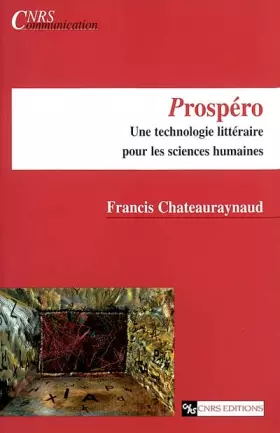 Couverture du produit · Prospéro : Une technologie littéraire pour les sciences humaines