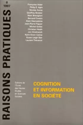 Couverture du produit · Cognition et information en société