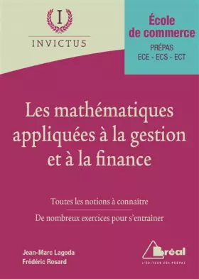 Couverture du produit · Les mathématiques appliquées à la gestion et à la finance
