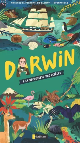 Couverture du produit · Les cartes de l'Histoire : Darwin, À la découverte des espèces - Documentaire dès 9 ans