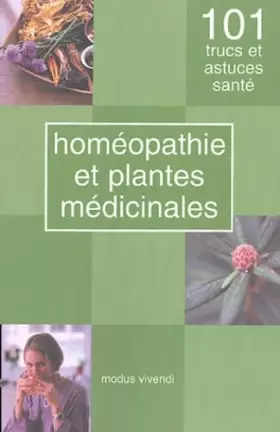 Couverture du produit · Homéopathie et plantes médicinales