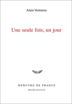 Couverture du produit · Une seule fois, un jour