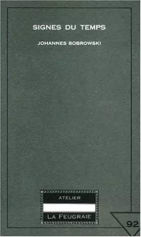 Couverture du produit · Signes du temps. : Edition bilingue français-allemand