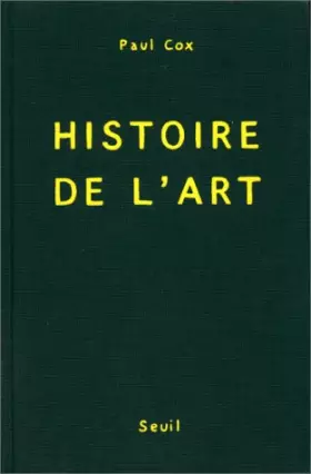 Couverture du produit · Histoire de l'art