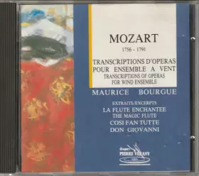 Couverture du produit · Transcriptions D'operas Pour Ensemble A Vent Transcriptions Of Operas For Wind Instruments