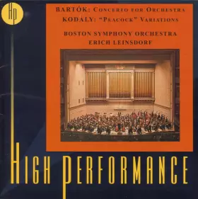 Couverture du produit · Concerto For Orchestra / Peacock Variations