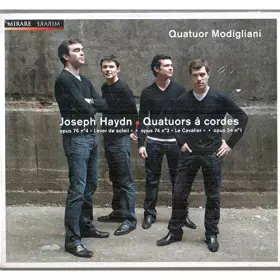 Couverture du produit · Haydn : Quatuors à cordes Op. 76, n° 4 "Lever de soleil" - Op. 74, n° 3 "Le cavalier" - Op. 54, n° 1