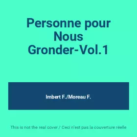 Couverture du produit · Personne pour Nous Gronder-Vol.1