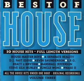 Couverture du produit · Best Of House Volume 3
