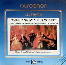 Couverture du produit · Symphonies No. 24, 25 And 29 Symphonien Nr. 24, 25 Und 29