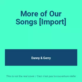 Couverture du produit · More of Our Songs [Import]