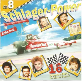 Couverture du produit · Schlager-Power, 16 Super-Hits In Voller Fahrt • CD 8