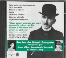 Couverture du produit · Henri Bergson Par Jean Vilar, Jean-Louis Barrault & Pierre Lamy