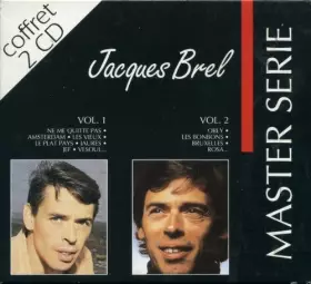 Couverture du produit · Coffret 2 CD : Master serie : Jacques Brel