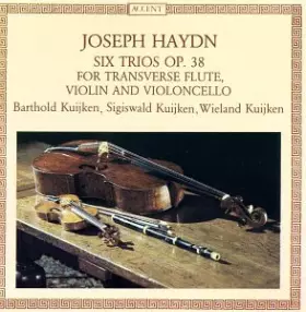 Couverture du produit · 6 Trios OP 38 for Flute Violin Cello