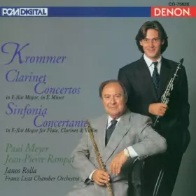 Couverture du produit · Krommer Klarinettenkonzerte, Sinfonia Concertante