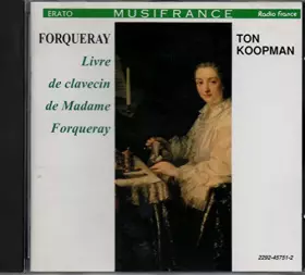 Couverture du produit · Pièces pour clavecin : Livre de clavecin de madame Forqueray