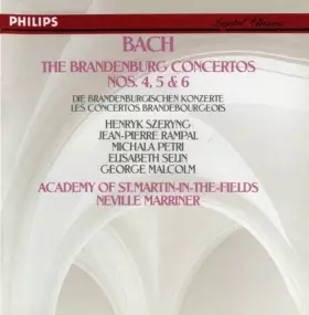 Couverture du produit · Bach : Concertos Brandebourgeois Nos. 4, 5, 6