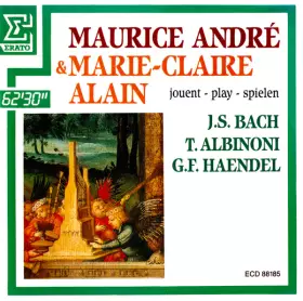 Couverture du produit · Jouent - Play - Spielen : J.S. Bach, T. Albinoni, G.F. Haendel
