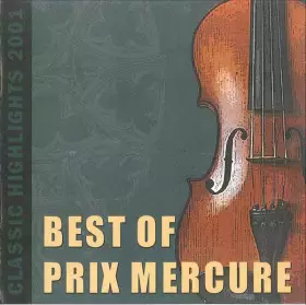 Couverture du produit · Best Of Prix Mercure 2001