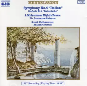 Couverture du produit · Symphony No. 4 "Italian" / A Midsummer Night's Dream