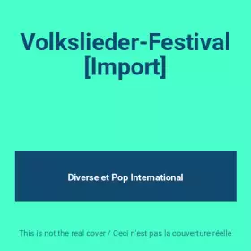 Couverture du produit · Volkslieder-Festival [Import]