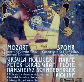 Couverture du produit · Mozart: Konzert KV 299 für Flöte, Harfe und Orchester / Spohr: Concertante Nr. I für Violine, Harfe und Orchester