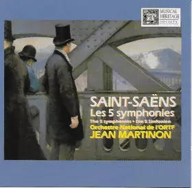 Couverture du produit · Saint-Saens Les 5 Symphonies, Orchestre National De L'Orft Jean Martinon