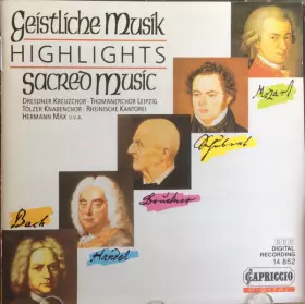 Couverture du produit · Geistliche Musik • Sacred Music (Highlights)
