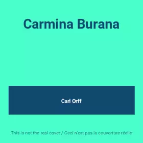Couverture du produit · Carmina Burana
