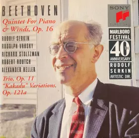 Couverture du produit · Quintet For Piano & Winds, Op. 16 / Trio, Op. 11 / "Kakadu" Variations, Op. 121a