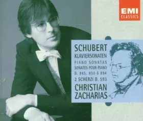 Couverture du produit · Sonates pour piano D. 845, 850 & 894 2 Scherzi D. 593