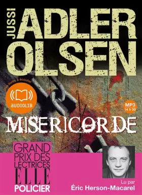 Couverture du produit · Miséricorde - La première enquête du département V: Livre audio 2 CD MP3