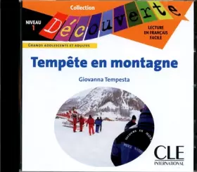 Couverture du produit · Tempête en montagne - Niveau 1 - Lecture Découverte - CD