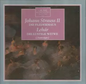 Couverture du produit · Grosse Komponisten Nr.65, Johann Strauss II, Die Fledermaus. Lehár, die lustige Witwe