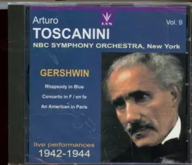 Couverture du produit · Toscanini Vol. 9Rhapsody in BlueConcerto en Faun Americain A Paris