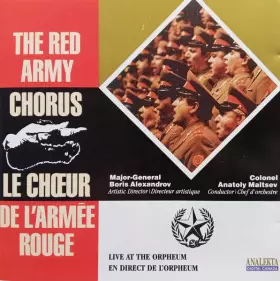 Couverture du produit · The Red Army Chorus Live At The Orpheum Chœurs De L'Armée Rouge En Direct De L'Orpheum