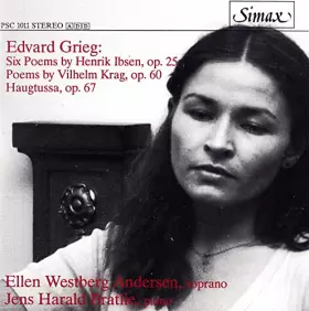 Couverture du produit · Grieg : Mélodies. Andersen, Bratlie.