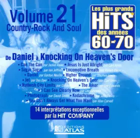 Couverture du produit · Les Plus Grands Hits Des Années 60-70 - Volume 21 - Country-Rock And Soul