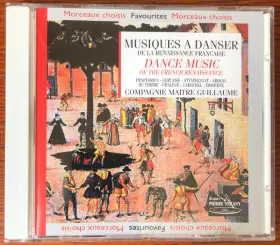 Couverture du produit · Musiques A Danser De La Renaissance Française