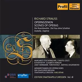 Couverture du produit · Édition Staatskapelle Dresden Vol.18 : Karl Böhm/Strauss