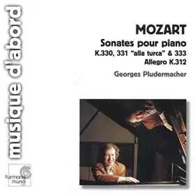 Couverture du produit · Mozart - Sonates pour piano K. 330, 331, 333