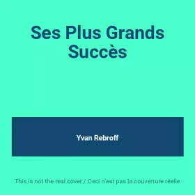 Couverture du produit · Ses Plus Grands Succès