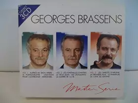 Couverture du produit · Coffret 3 CD : Master Série : Georges Brassens