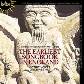 Couverture du produit · The earliest songbook in england