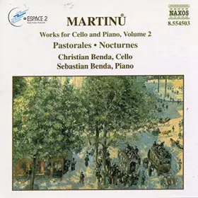 Couverture du produit · MARTINU: Works for Cello and Piano, Vol. 2