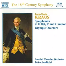 Couverture du produit · Joseph Martin Kraus : Symphonies - Ouverture Olympie BV.29