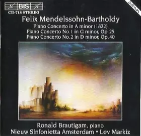 Couverture du produit · Piano Concertos In A Minor, G Minor & D Minor
